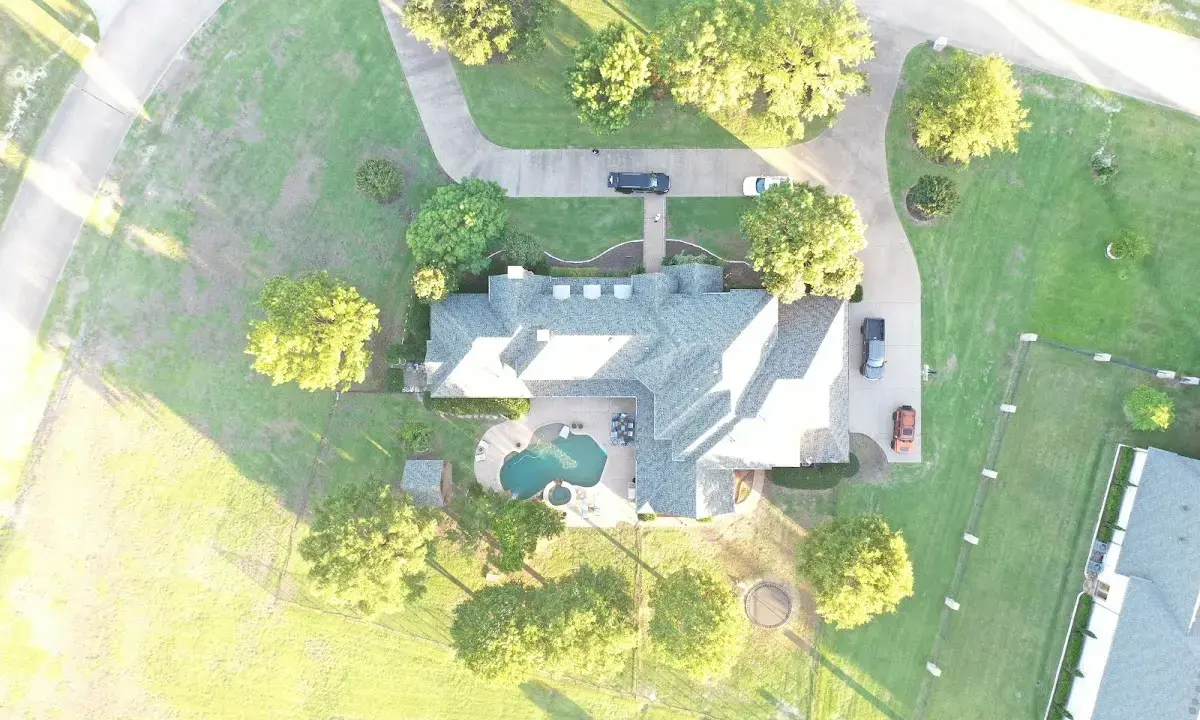 New shingle roof installation on a home in Libertyville